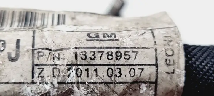 Opel Zafira B (2008 - 2014) 13378957 Минусовой провод аккумулятора — фото 4