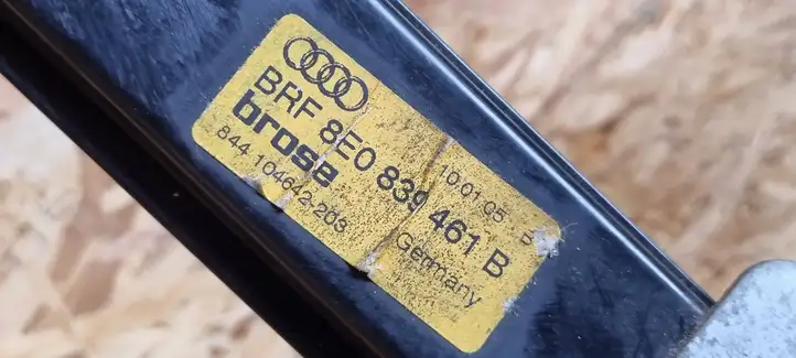 Audi A4 S4 B7 8E 8H (2004 - 2009) 8E0839461B Рамка дверного стекла задней двери — фото 3