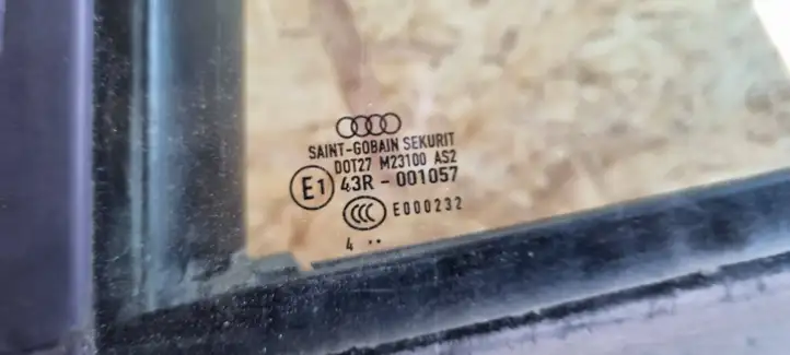 Audi A4 S4 B7 8E 8H (2004 - 2009) 8E0839461B Рамка дверного стекла задней двери — фото 7