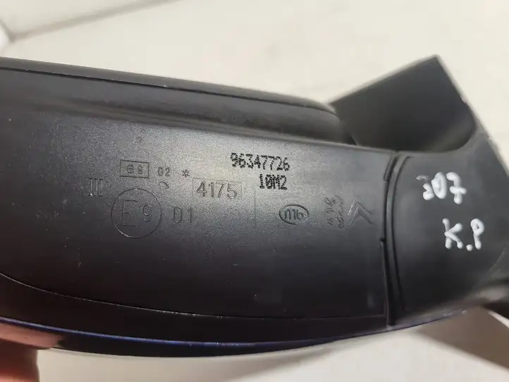 Peugeot 307 (2005 - 2008) 96347726 Боковое зеркало с электроприводом — фото 3