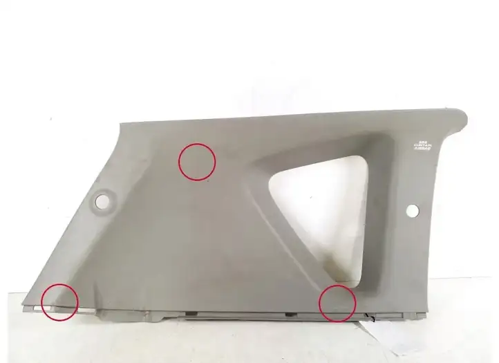 Toyota Corolla Verso AR10 (2004 - 2009) 62480-0F010 Верхняя обшивка стойки D — фото 1