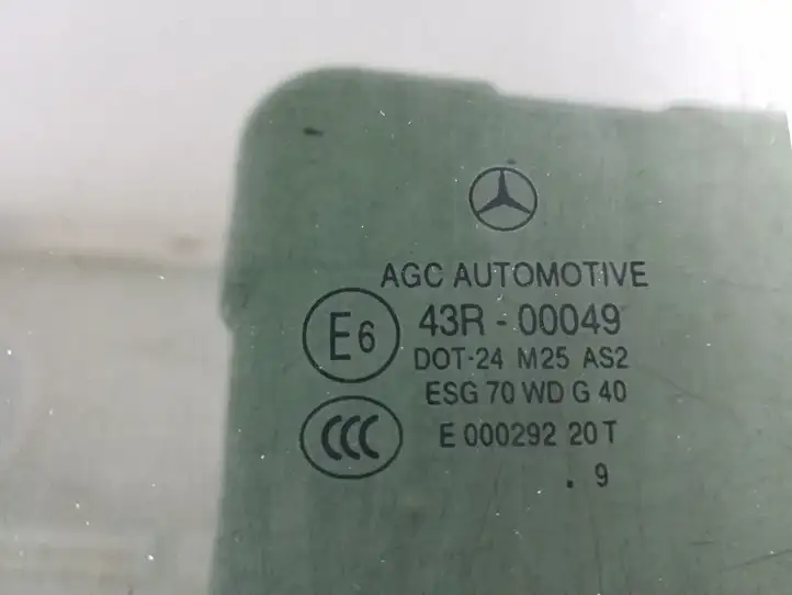 Mercedes-Benz GLK X204 (2008 - 2016) A2047350510 Стекло задней двери — фото 2