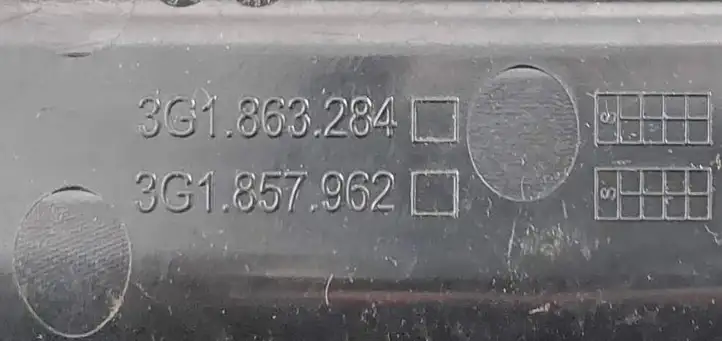 Volkswagen PASSAT B8 (2015 - ) 3G1863284 Передняя пепельница — фото 3