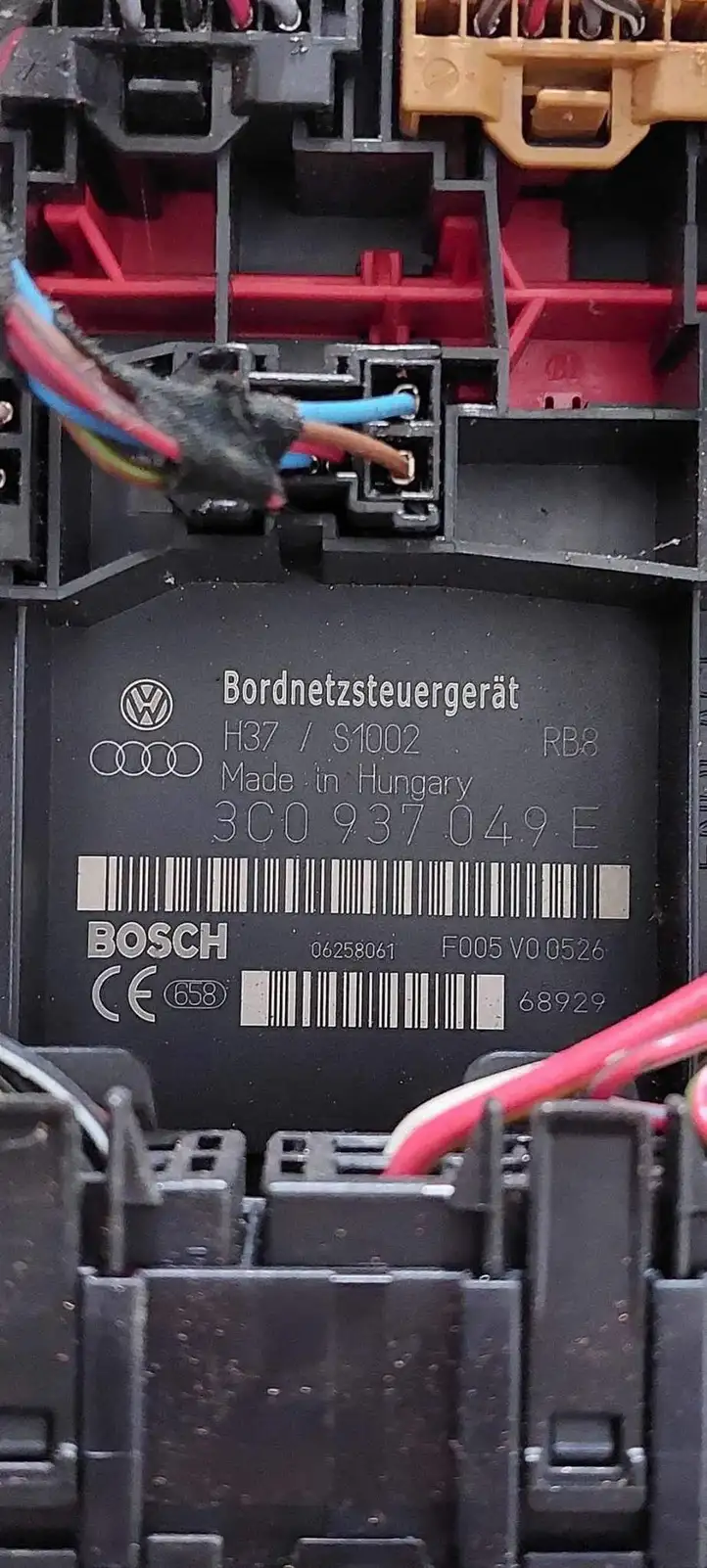 Volkswagen PASSAT B6 (2005 - 2010) 3C0937049E Модуль комфорта — фото 3