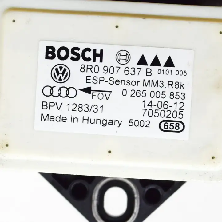 Audi A4 S4 B8 8K (2011 - 2015) 8R0907637B Датчик ускорения — фото 6