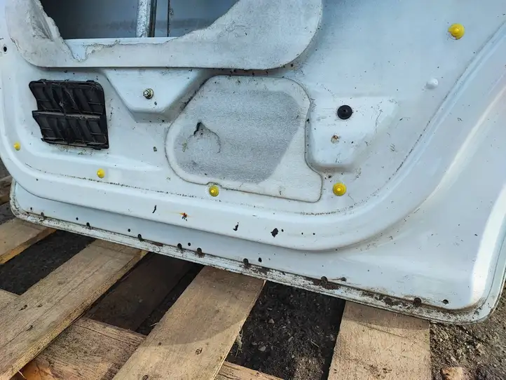 Renault Trafic II (X83) (2002 - 2014) Дверь — фото 8