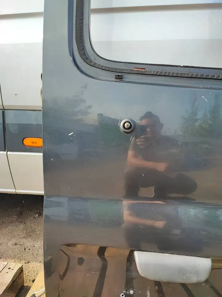 Renault Trafic II (X83) (2002 - 2014) Багажная дверь — фото 4