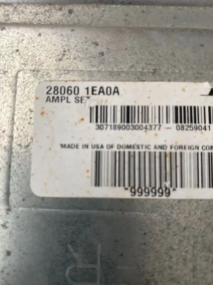 Nissan 370Z (2008 - 2014) 280601EA0A Усилитель звука — фото 3