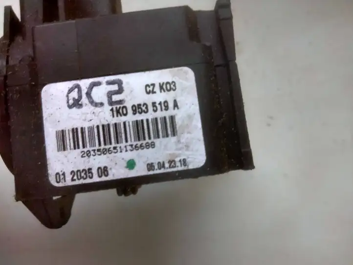 Volkswagen Touran I (2003 - 2010) 1K0953519A Переключатель стеклоочистителей — фото 3