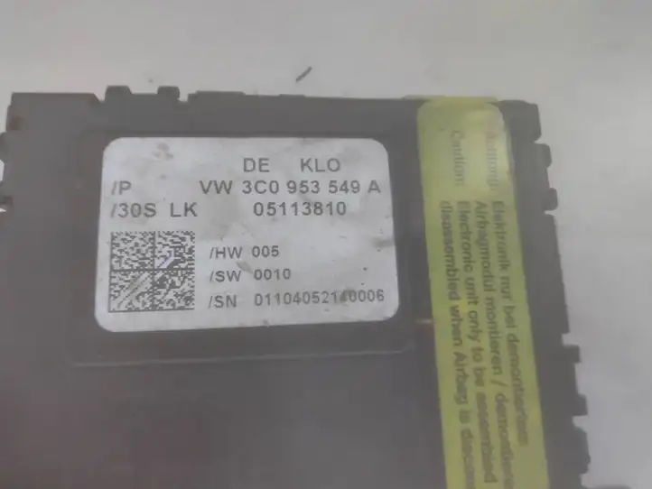 Volkswagen PASSAT B6 (2005 - 2010) 3C0953549A Датчик угла поворота руля — фото 3