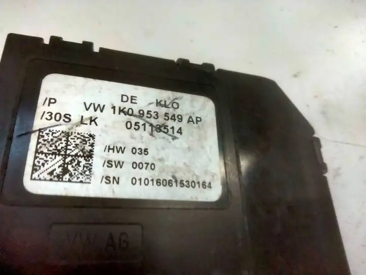 Volkswagen Touran I (2003 - 2010) 1K0953549AP Датчик угла поворота руля — фото 3