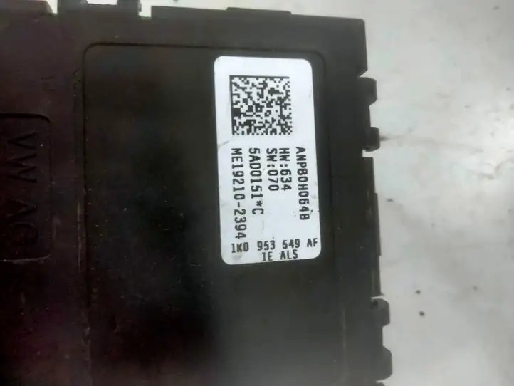 Volkswagen PASSAT B6 (2005 - 2010) 1K0953549AF Датчик угла поворота руля — фото 3