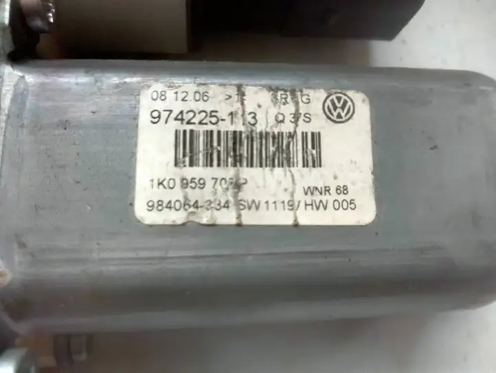 Volkswagen PASSAT B6 (2005 - 2010) 1K0959702P Стеклоподъемник задней двери — фото 3