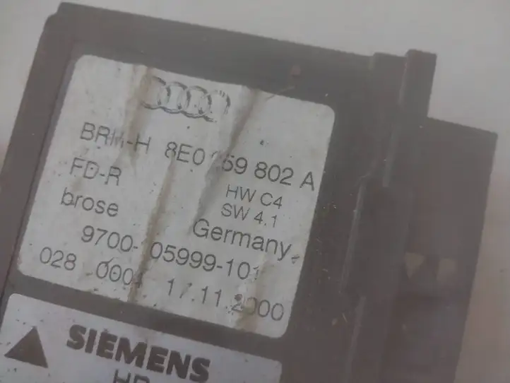 Audi A4 S4 B6 8E 8H (2000 - 2006) 8E0959802A Стеклоподъемник задней двери — фото 3