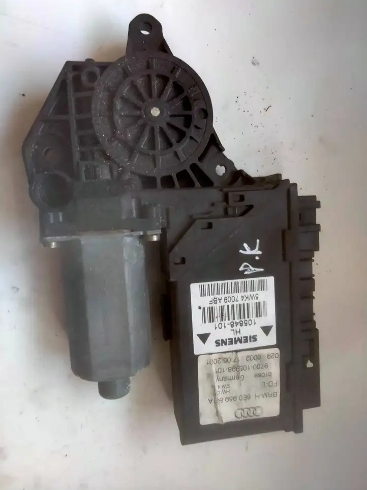 Audi A4 S4 B6 8E 8H (2000 - 2006) 8E0959801A Стеклоподъемник задней двери — фото 1