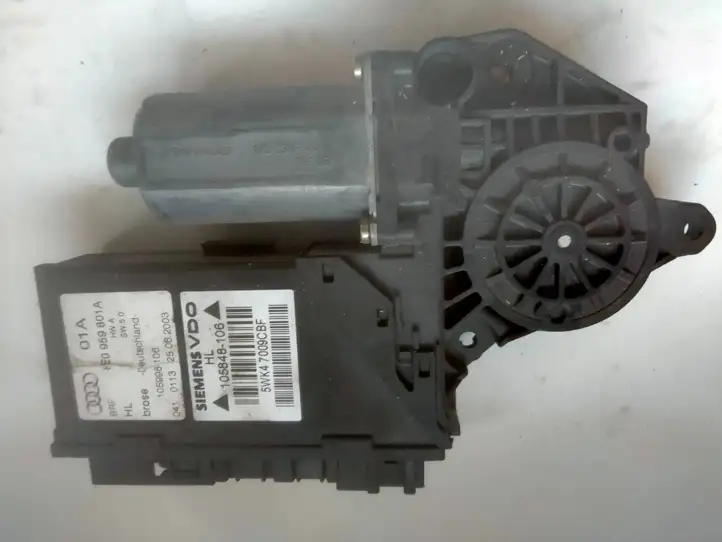 Audi A4 S4 B6 8E 8H (2000 - 2006) 8E0959801A Стеклоподъемник задней двери — фото 2