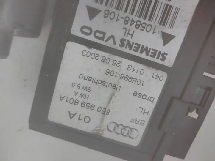 Audi A4 S4 B6 8E 8H (2000 - 2006) 8E0959801A Стеклоподъемник задней двери — фото 3