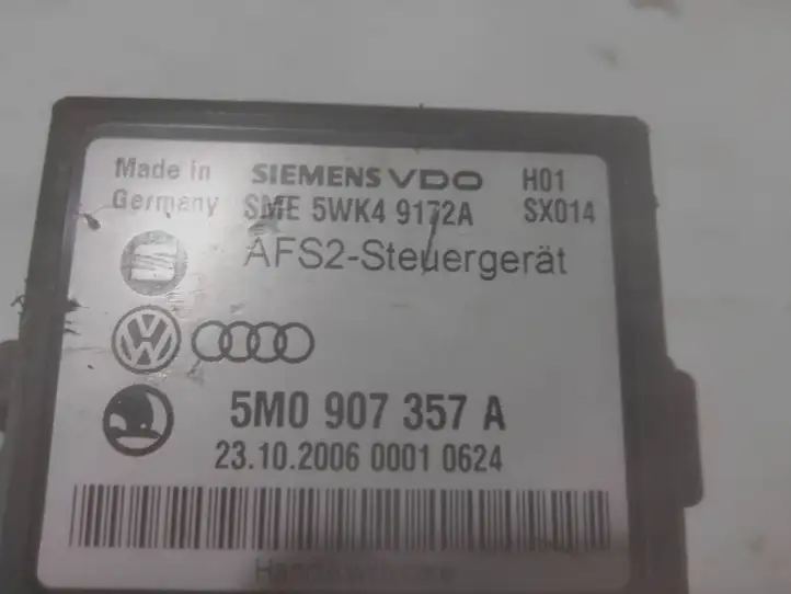 Volkswagen PASSAT B6 (2005 - 2010) 5M0907357A Блок управления светом — фото 3