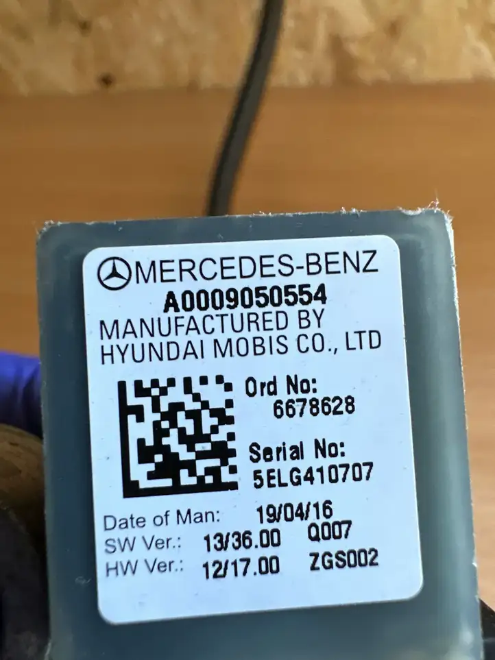 Mercedes-Benz C W205 (2014 - 2021) A0009050554 Минусовой провод аккумулятора — фото 2