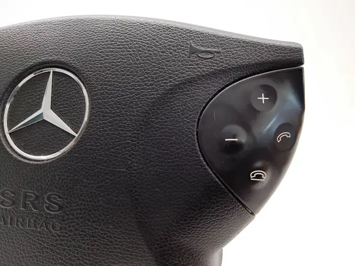 Mercedes-Benz E W211 (2002 - 2009) Подушка безопасности руля — фото 3