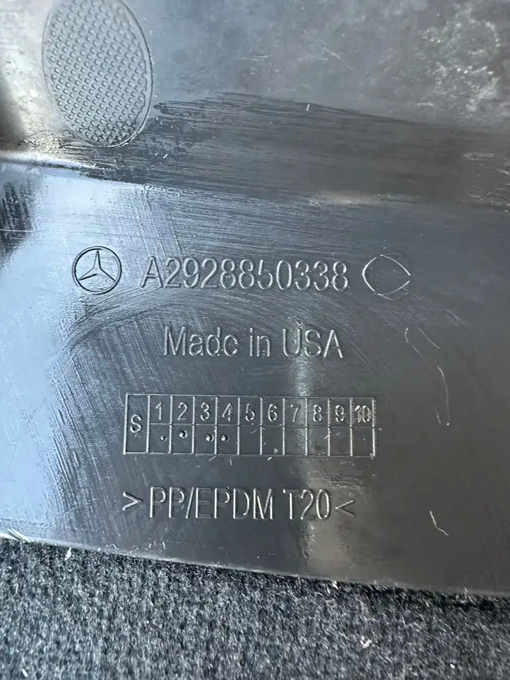 Mercedes-Benz GLE W166/C292 (2015 - 2019) A2928850338 Кронштейн переднего бампера — фото 3