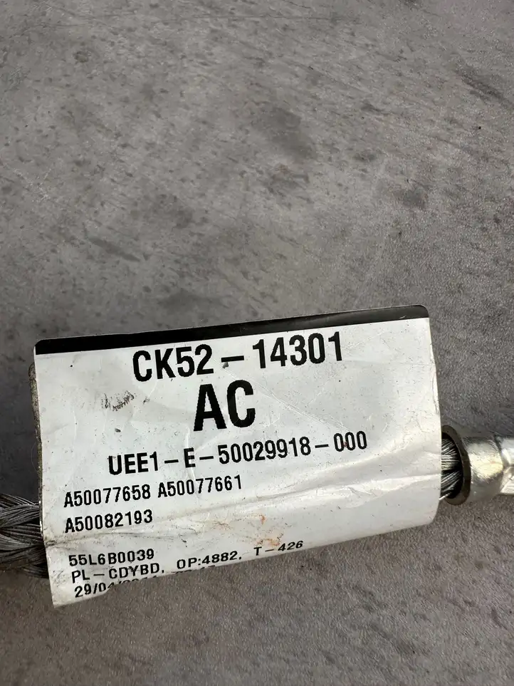 Land Rover Range Rover Sport L494 (2013 - 2017) CK5214301 Минусовой провод аккумулятора — фото 2