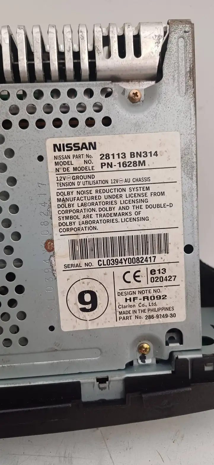 Nissan Almera N16 (2000 - 2010) 28113BN314 Магнитола / мультимедийная система — фото 3