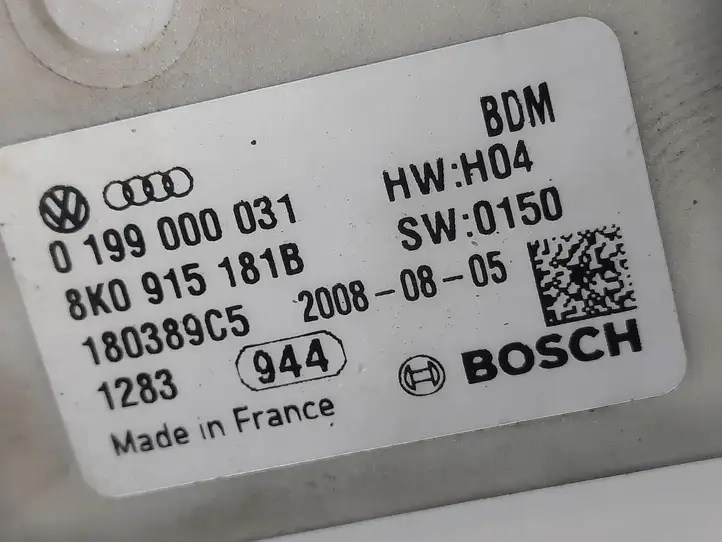 Audi A4 S4 B8 8K (2007 - 2011) 8K0915181B Минусовой провод аккумулятора — фото 3