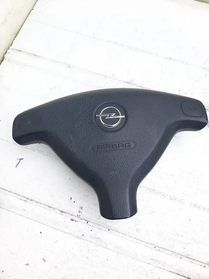 Opel Astra G (1998 - 2004) 90437570 Подушка безопасности руля — фото 1