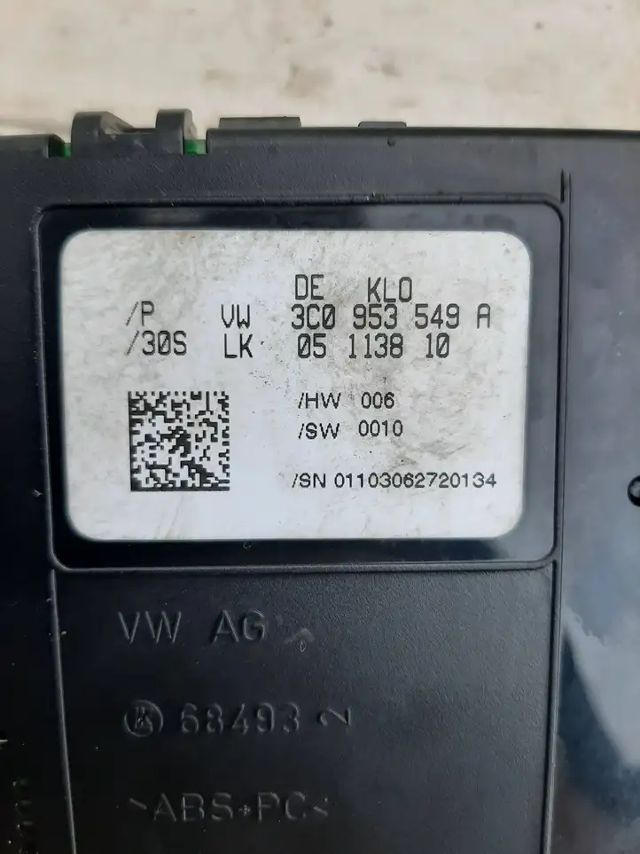 Volkswagen PASSAT B6 (2005 - 2010) 3C0953549A Датчик угла поворота руля — фото 4