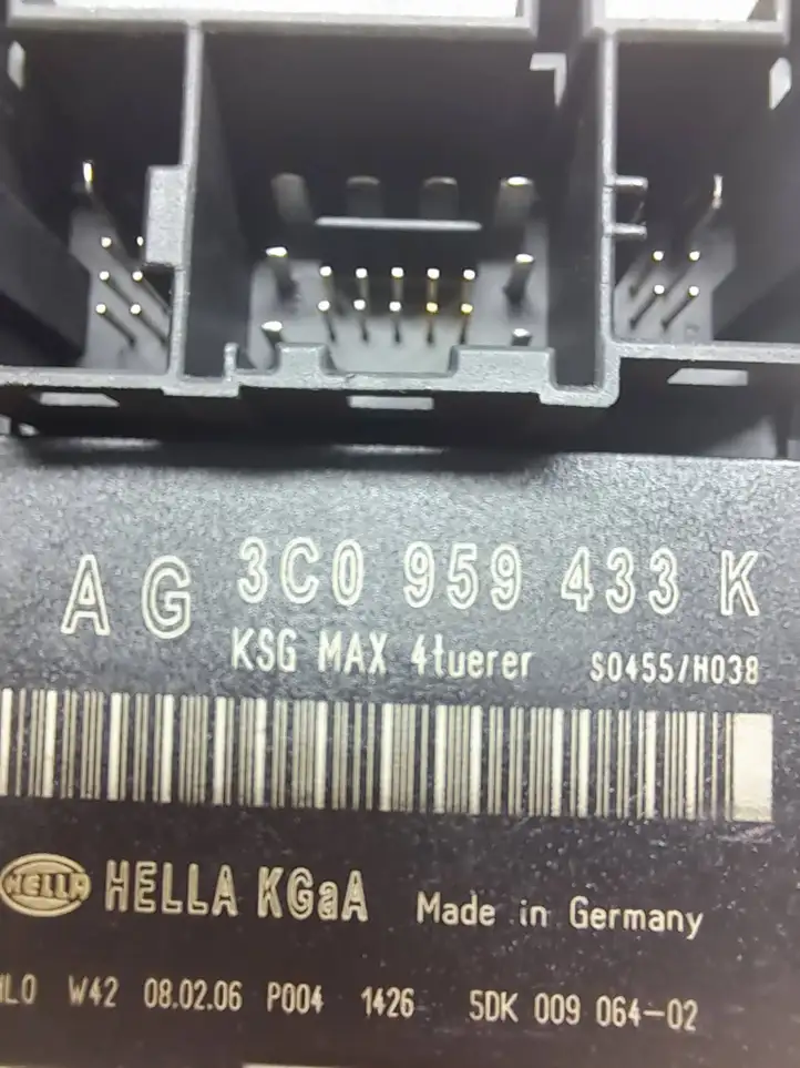 Volkswagen PASSAT B6 (2005 - 2010) 3C0959433K Модуль комфорта — фото 3