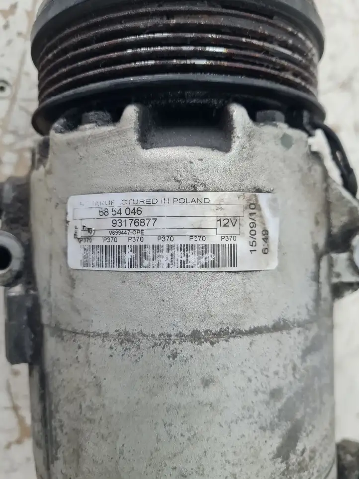 Opel Zafira A (1999 - 2003) 6854046 Компрессор (насос) кондиционера воздуха — фото 2