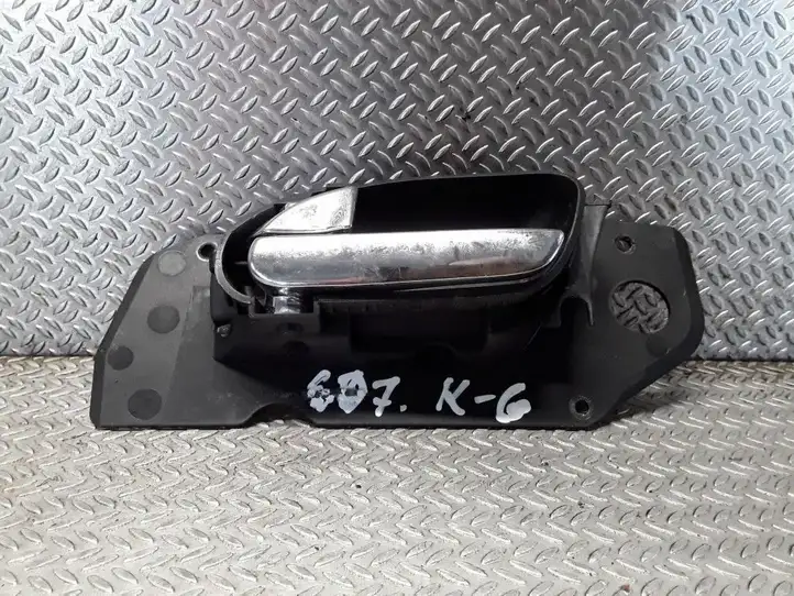 Peugeot 607 (2000 - 2004) 9629160777 Внутренняя ручка задней двери — фото 1