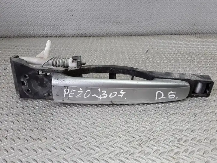 Peugeot 307 (2005 - 2008) 9645897380 Наружная ручка задней двери — фото 1