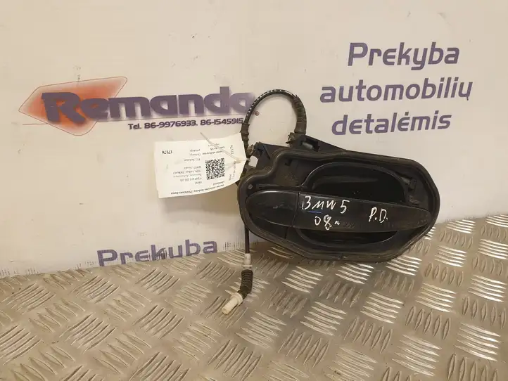 BMW 5 E60 E61 (2004 - 2010) 51217034544 Наружная ручка двери — фото 2
