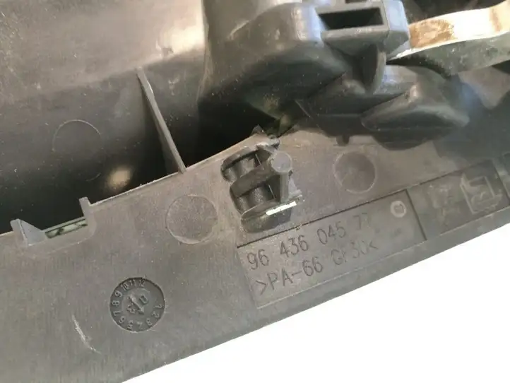 Peugeot 307 CC (2001 - 2005) 9643604577 Внутренняя ручка задней двери — фото 2