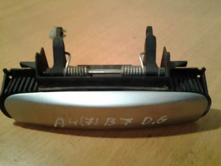 Audi A4 S4 B7 8E 8H (2004 - 2009) 4B0839885 Наружная ручка задней двери — фото 1