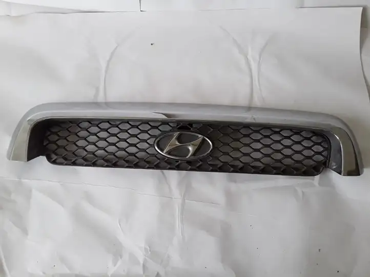 Hyundai Santa Fe (2000 - 2005) 8635226900 Передняя решетка — фото 2