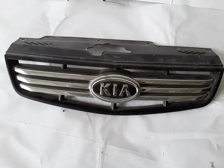 Kia Rio (2011 - 2015) 863611G700 Верхняя решетка радиатора — фото 1