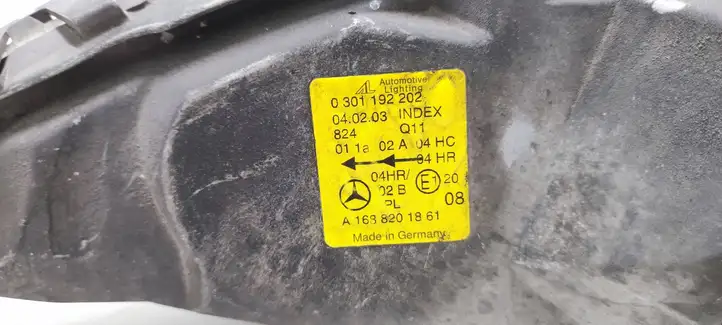 Mercedes-Benz A W168 (1997 - 2004) A1688201861 Передняя фара — фото 2