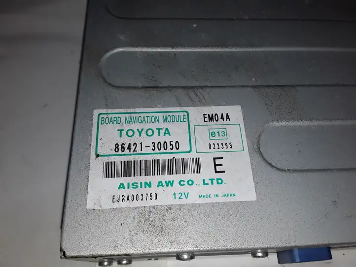 Lexus GS 300 350 430 450h (2004 - 2007) 8642130050 Навигационные карты CD/DVD — фото 4