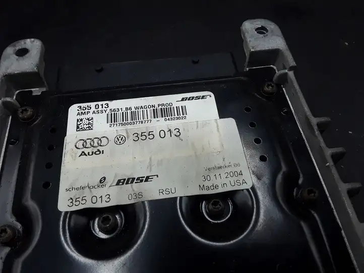 Audi A6 S6 C6 4F (2004 - 2008) 261016001 Усилитель звука — фото 2
