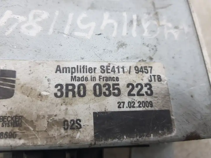 Seat Exeo (3R) (2008 - 2013) 3R0035223 Усилитель звука — фото 4