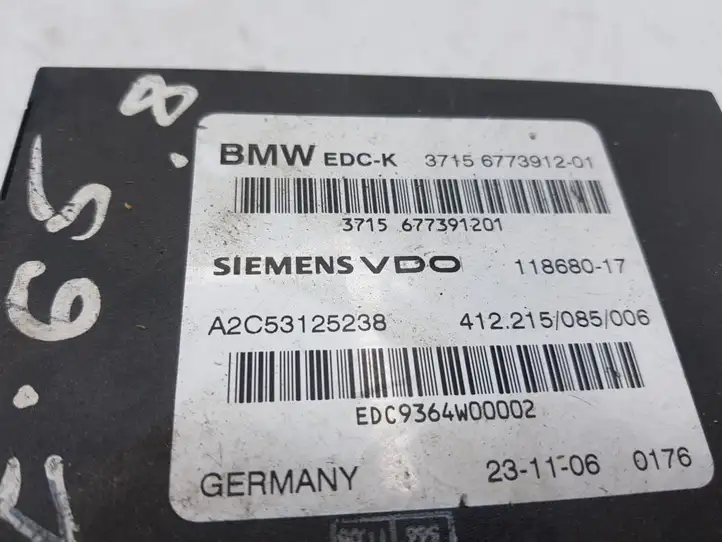 BMW 7 E65 E66 (2001 - 2008) 677391201 Блок управления двигателем (ECU) — фото 3