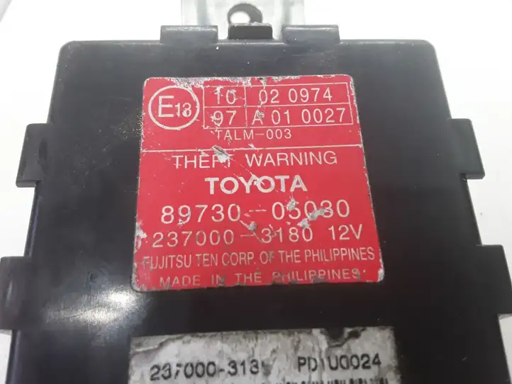 Toyota Avensis T250 (2006 - 2009) 8973005030 Блок управления сигнализацией — фото 2