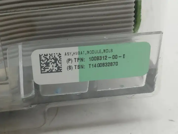 Tesla Model S (2012 - 2016) 100931200E Модуль аккумуляторной батареи гибридного автомобиля / электромобиля — фото 2