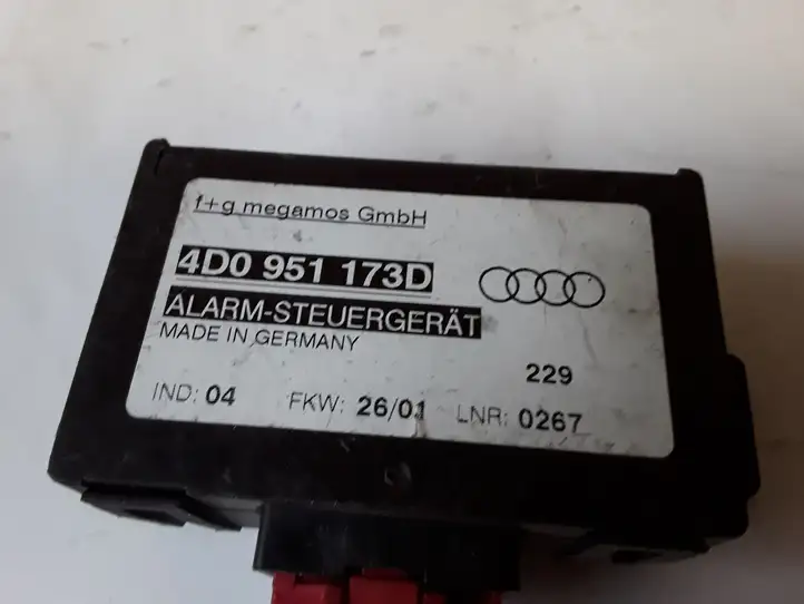 Audi A6 S6 C5 4B (2001 - 2004) 4D0951173D Блок управления сигнализацией — фото 2