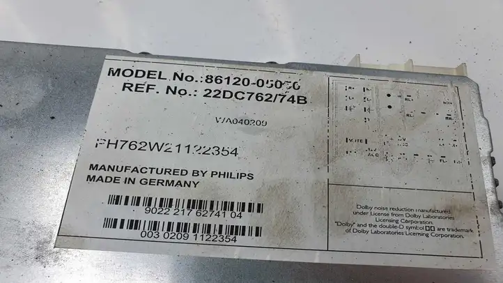 Toyota Avensis T220 (2000 - 2003) 8612005050 Магнитола / мультимедийная система — фото 3