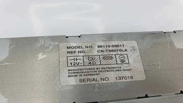 Toyota Avensis T220 (2000 - 2003) 8611005011 Магнитола / мультимедийная система — фото 2