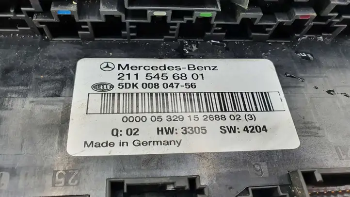 Mercedes-Benz E W211 (2002 - 2009) 2115456801 Модуль комфорта — фото 3